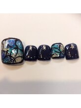 ビービーネイル(BB)/ステンドグラス風