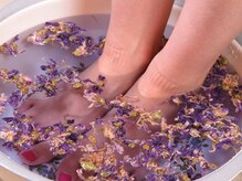 メアリーズ ボーテ 目黒店/毎月変わるフットバスも楽しみ