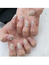 tweed × quilting nail