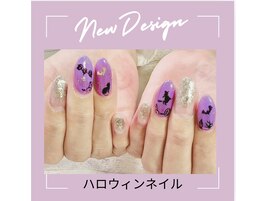ハロウィンネイル