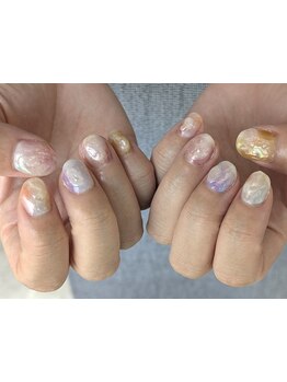 ショートネイルデザインが豊富