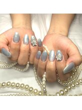 パダアット ヴァラネイル 天神南店(PADA at VALLANAIL)/ワンポイントネイル/夏ネイル