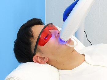 ホワイトニングカフェ 仙台八幡店の写真/【駐車場あり◎】全メニュー男性のご利用可能！口臭ケアや歯の黄ばみ改善にも◎