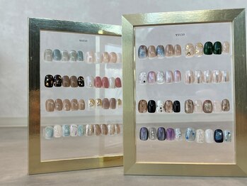 ラグゼ 高林店(Luxxe)の写真/【ライセンス保有パラジェル登録サロン】20種類以上のデザインから選び放題♪毎月流行デザイン追加中！