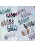【チップ定額コース】チップ長さだし(ミディアム)+かわいい定額コース￥14700