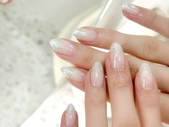 リベレ(LIBELLE)の写真/ワンカラー/定額シンプルコース/ラメグラデから選べる♪【オフ無しの方限定】選べるシンプルデザイン￥3980