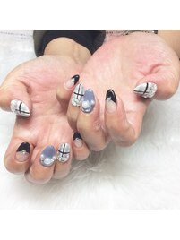 モノトーンチェック★