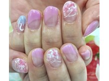 ダブルネイル(Double Nail)/デザインアート２本し放題コース