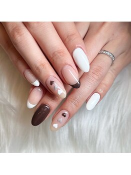 イルネイル バイ ルアナ(001..Nail by Luana.)/バレンタインネイル