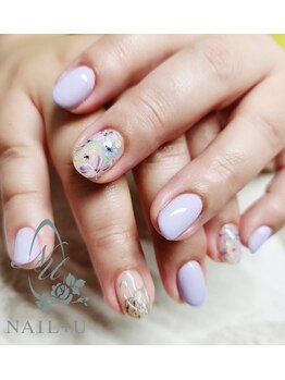 ネイルプラスユウ(NAIL+U)/フラワーnail