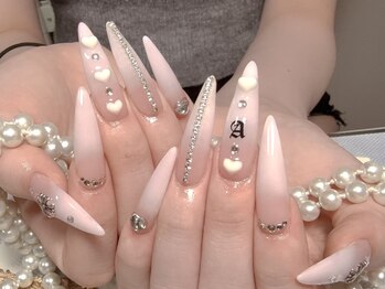 モアネイル 新宿/ワンホンネイル/持ち込み/新宿