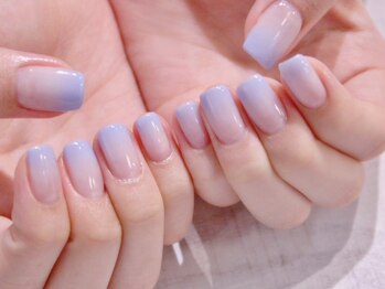 ラルネイル 大宮(Lull. nail)/*ブルー*グラデーション*