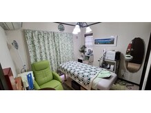 ビレン(Biren)の雰囲気（緑を基調に爽やかなお部屋です☆）