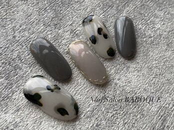 ネイルサロン バロック(Nail Salon BAROQUE)/大人レオパード
