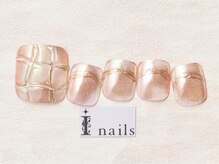 アイネイルズ 池袋店(I-nails)/ピンクミラーチェック