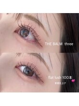 ザ バーム 船橋店(THE BALM)/【まつエク】フラットラッシュ