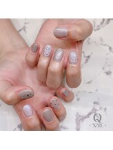 キューセブンネイルラウンジ 浦和美園店(Q7 Nail Lounge)/デザイン【Cコース】