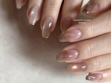 アメリアンドカシェット(Amelie&Cachette)/ニュアンスネイル:aoi