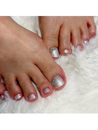 フットネイルアート定額