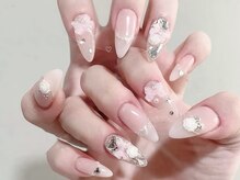 大人気♪Ribbon nail　