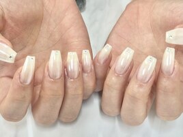 オーロラミラーネイル