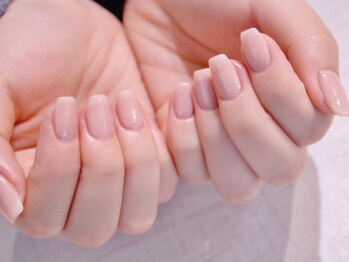 ラルネイル 大宮(Lull. nail)/*ヌーディー*ワンカラー*