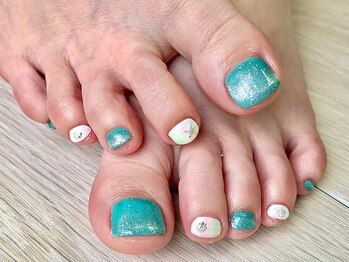 ティーエス ネイル ガーデン(T.S Nail Garden)/ブルーマグネット、オーロラ