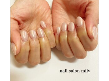 オーロラミラーネイル