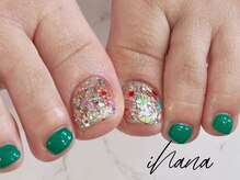 イハナ(ihana)/designフット＊ラメホロ