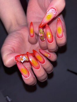 ホランイネイル(HORANGI NAIL)/デザイン定額B+長さ出し