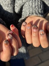 テントヘアー(tent hair)/ニット風ネイル