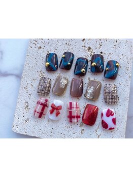 手描きアートが得意なサロン