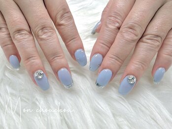 *ブルー×ガラスフレンチ*