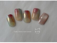 キッツネイル 警固薬院(KITS)/【7月　ニュアンス定額】