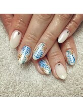 ネイルルーム ハナビ(NailRoomHANABI)/ボタニカルネイル