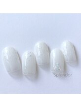 ネイルサロン スプレンダー(Splendor)/ホワイトグラデーション
