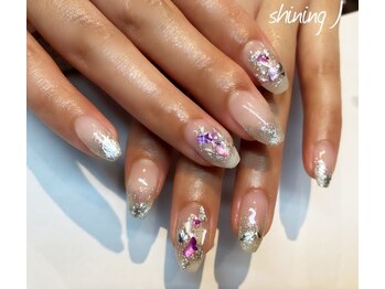 シャイニング ジェイ(Shining J)/夏のシェルネイル