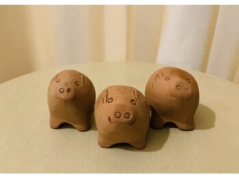 アムリタ(AMRITA)/☆ブタさんアロマストーン☆