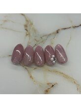 キャンアイドレッシー 茨木店(Can I Dressy)/ビジューナチュラルネイル