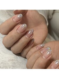 大人ユニコーングラデネイル