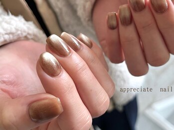 アプリシーエイトネイル(appreciate nail)/マググラデ♪