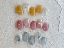 リリー ネイル(Lily nail)の雰囲気（7月マンスリーデザイン☆6800円）