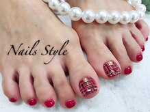ネイルズスタイル(Nails Style)/ツイードデザイン