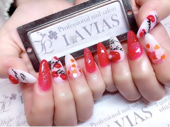 プロフェッショナル ネイルサロン ラヴィアス(LAVIAS)/【スカルプ】お好きなアート6本