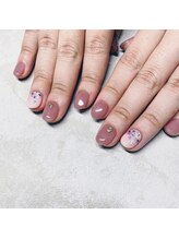 ペルシャ(Persian)/押し花ネイル