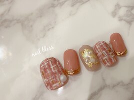 冬ツイードのおしゃれ柄
