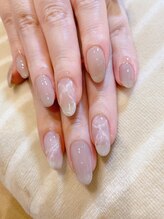 ネイル ハピネス(Happiness)/綺麗めグレージュ6500円