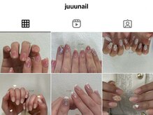 Instagram【 juuunail 】持ち込みつけ放題が人気♪パラジェル