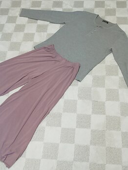 リラクゼーションルーム ラクゥーマ(La.qooma)/お着替え（女性用）ワイドパンツ