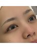 まつげパーマ+眉毛カット&眉まわりシェービング 120分 ¥7150